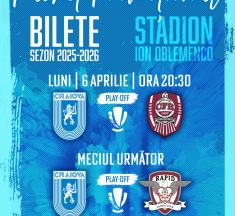 Universitatea Craiova, pachet pentru următoarele 2 partide