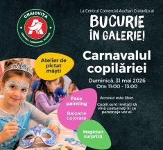 Carnavalul Copilăriei aduce magie și culoare