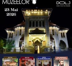 Muzeul Olteniei Craiova vă invită la Noaptea Muzeelor 2026