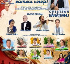 Cristian Bănățeanu, 30 ani de carieră: „Bun găsit, oameni voioși”