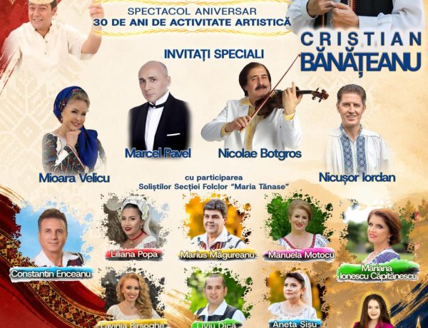 Cristian Bănățeanu, 30 ani de carieră: „Bun găsit, oameni voioși”