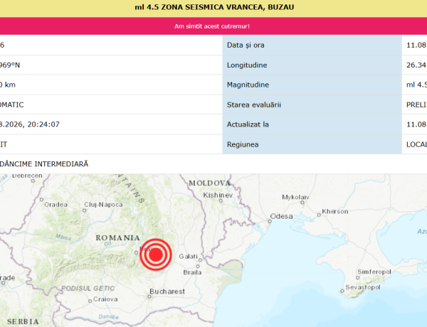 Cutremur în Vrancea