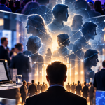 Colaj din imagini de la Bucharest Cybersecurity Conference 2026: standuri, participanti si panoul de sponsori
